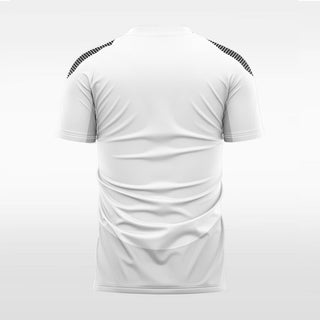 modish custom soccer jersey gray sublimation