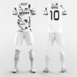 mystic mist short soccer jersey kit