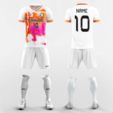 nature custom short soccer jersey kit