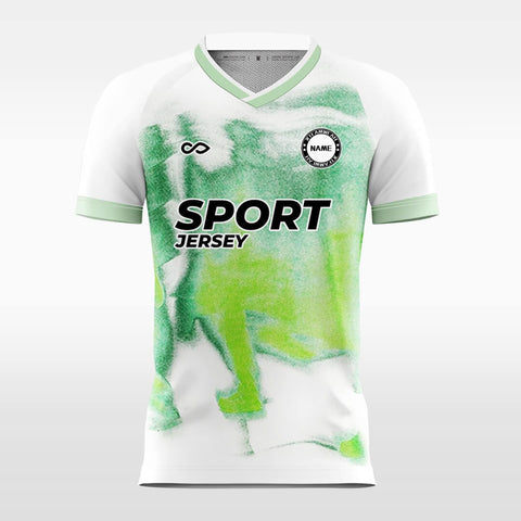nature custom short soccer jersey