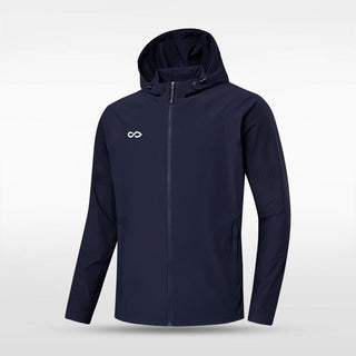 Navy Blue Windbreaker