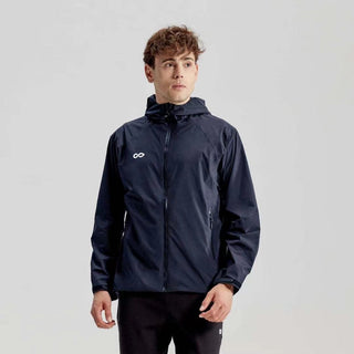     navy blue Windbreaker