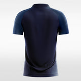 navy blue jersey knit