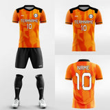 orange short sleeve kit men