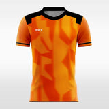       orange short sleeve soccer jerseys