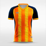 orange stripe soccer jerseys for women