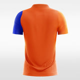    orange sublimation short sleeve jersey