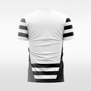 pin custom soccer jersey black sublimation