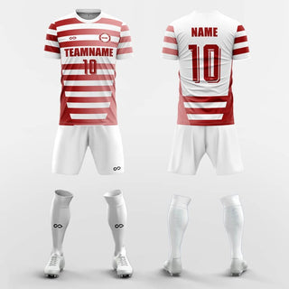 pin custom soccer jerseys kit sublimated design 