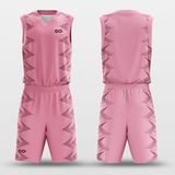 pink baketball jersey kit