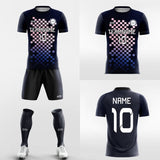 pink custom short soccer jersey kit