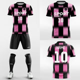 pink jersey soccer kit design
