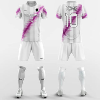 pink ribbon soccer jersey set