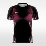     pink short sleeve soccer jersey