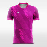     pink short sleeve soccer jersey
