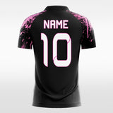     pink sublimation short sleeve jersey