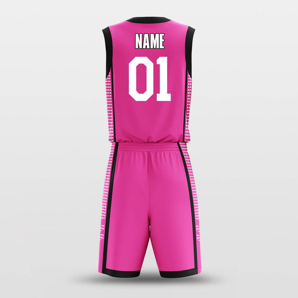 pink team jersey for basketball