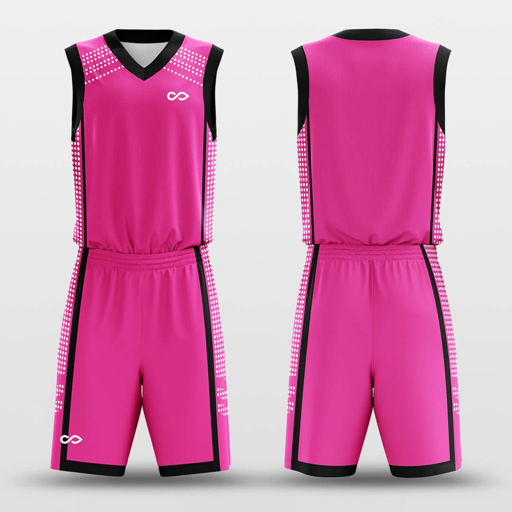 pink team jersey set