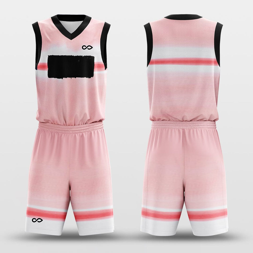 basketball uniform pink