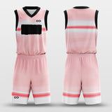 basketball uniform pink