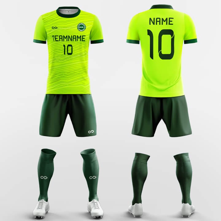 pinstripe soccer jersey kit