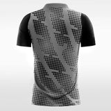 polka dot print soccer jersey