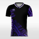 purple soccer jersey for men