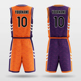 purple custom basketball jersey