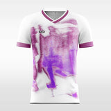 purple custom soccer jersey