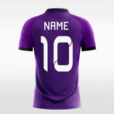 purple hole custom soccer jersey