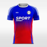 rainbow trajectory sublimated soccer jersey