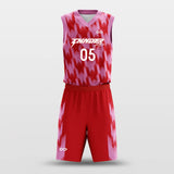 Inverted Reflection - Customized Sublimated Basketball Jersey Set