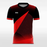 red custom handball jersey