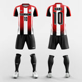 Promising-Custom Soccer Jerseys Kit Sublimated Design