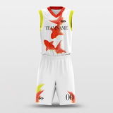 Goldfish - Customized Basketball Jersey Design for Team