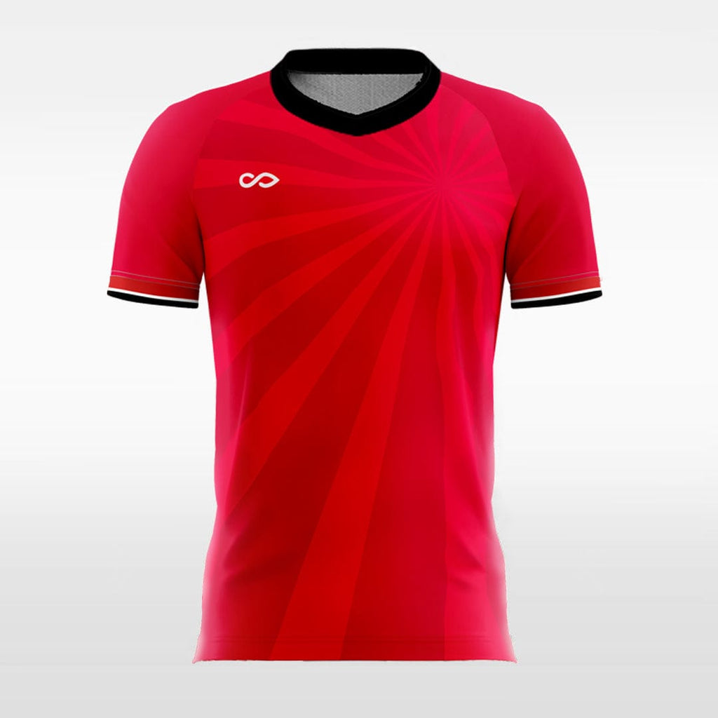 red light soccer jersey for women