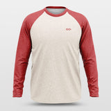 red long sleeve jersey