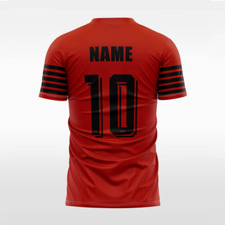 red short sleeve jersey