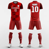 red soccer jersey 