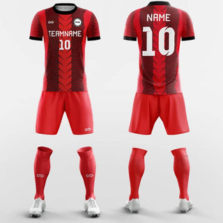 red soccer jersey 