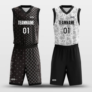 Paisley - Custom Reversible Basketball Jersey Set Sublimated