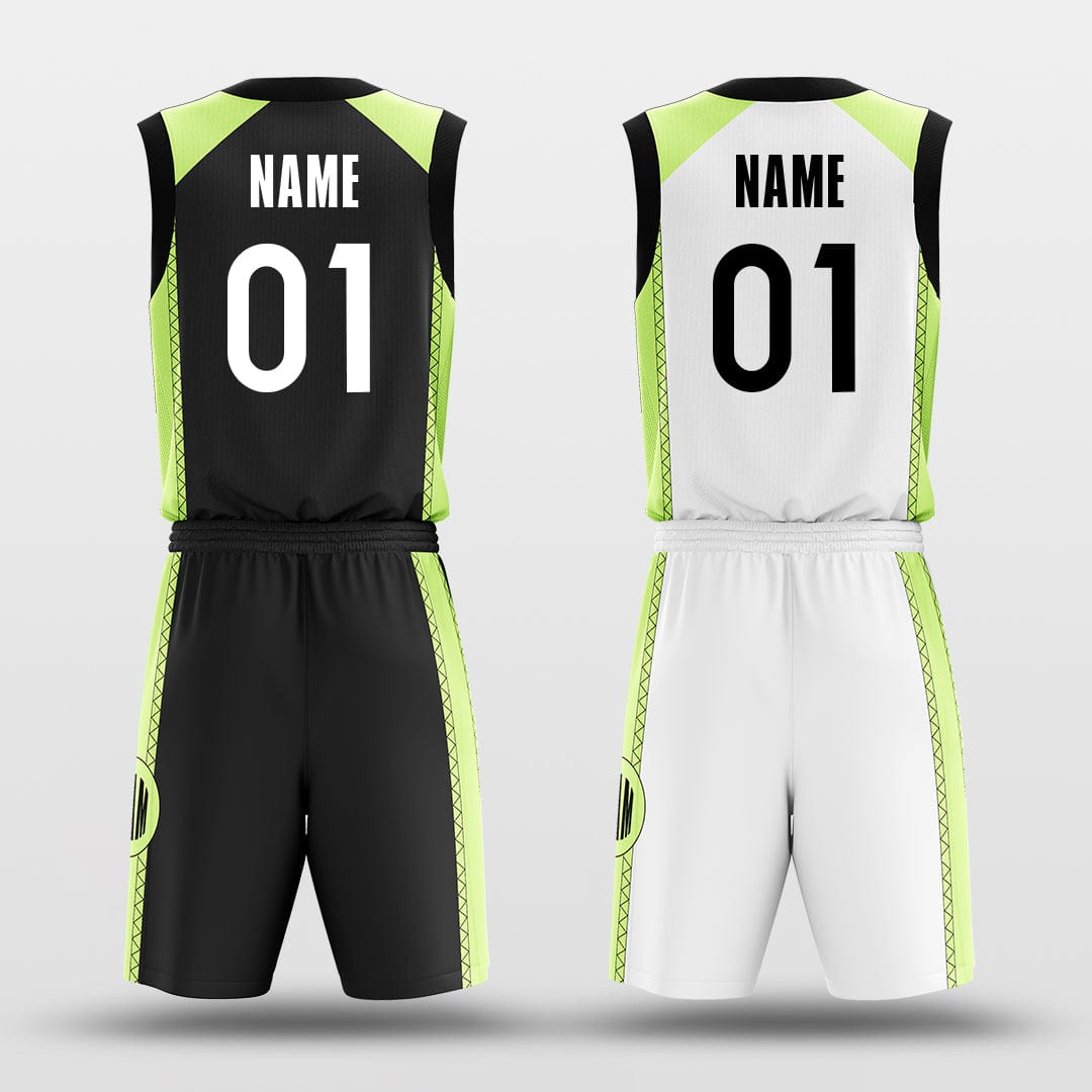 Reversible Basketball Uniform Tiger Style