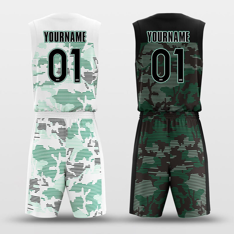 Source 2021 New Camo Basketball Jersey And Basketball Shorts Uniform Set   Custom Mens Sublimated Reversible Basketball Uniform Kit on m.
