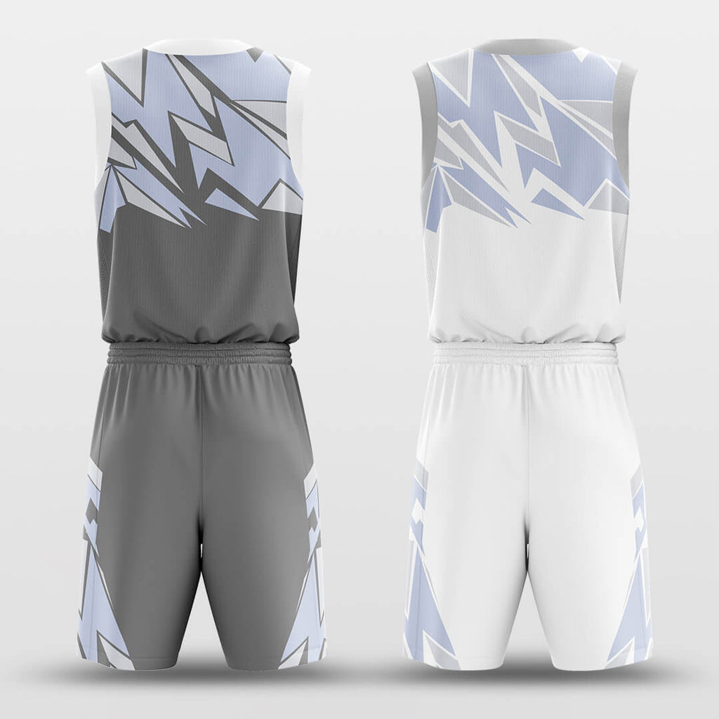 Saw Puzzle - Customized Reversible Basketball Jersey Set Design
