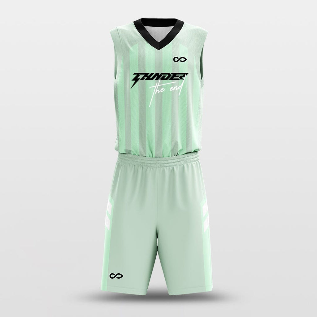 Black White - Custom Basketball Jersey Design for Team-XTeamwear