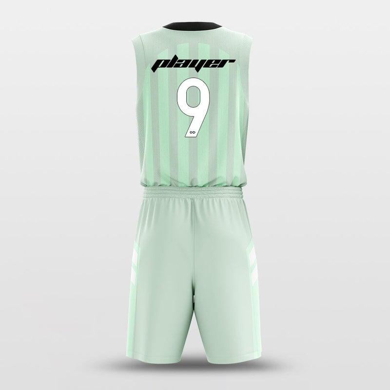 Quicksand - Custom Sublimated Basketball Uniform Set Grey-XTeamwear