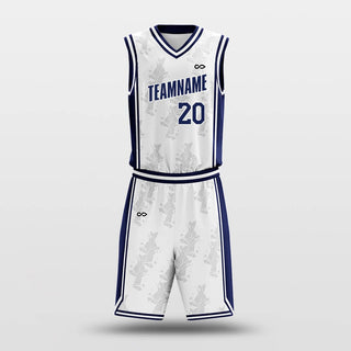 sailboat white basketball jersey