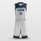 Silence Ash - Customized Basketball Jersey Set Sublimated BK160121S
