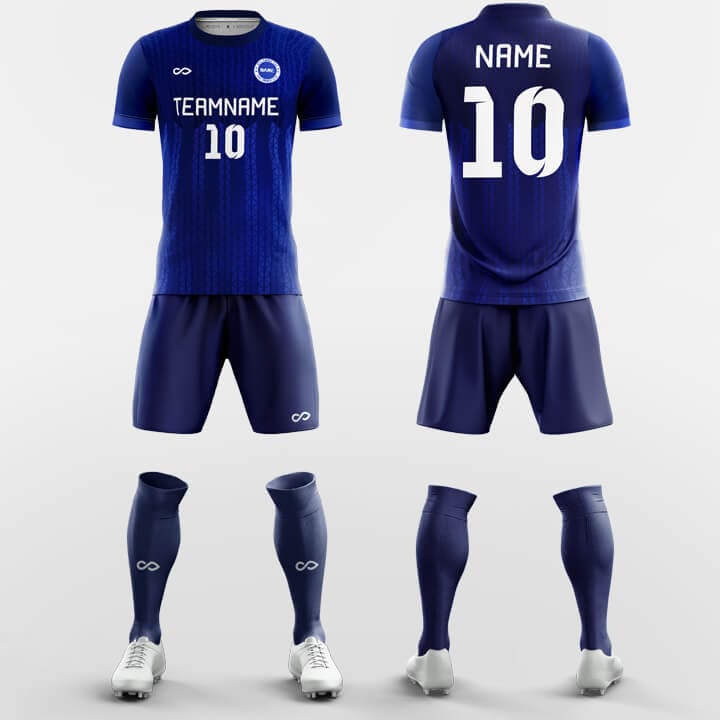 solid dark blue soccer jersey