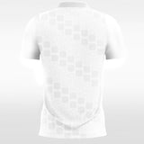 staggered grid sublimated soccer jersey